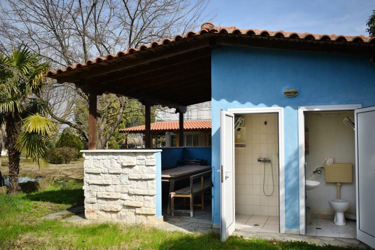 Villa Close To The Beach Ormos Panagias Bagian luar foto